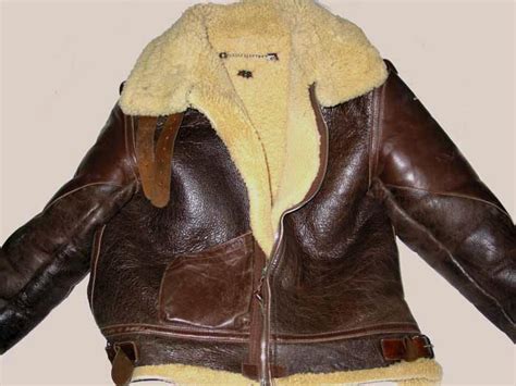 original ww2 sheepskin flying jackets